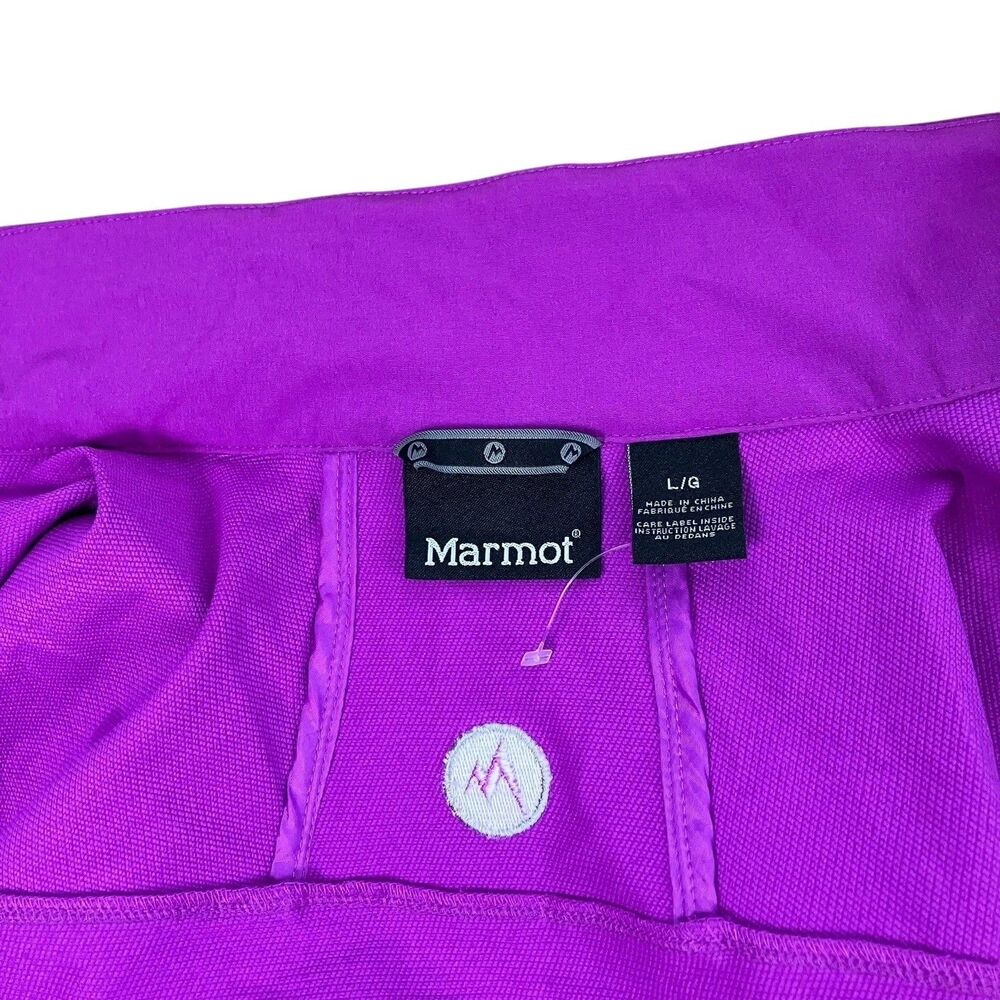 Marmot Large Purple Gorpcore Softshell Jacket Out… - image 5